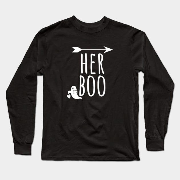 Her Boo Long Sleeve T-Shirt by LunaMay